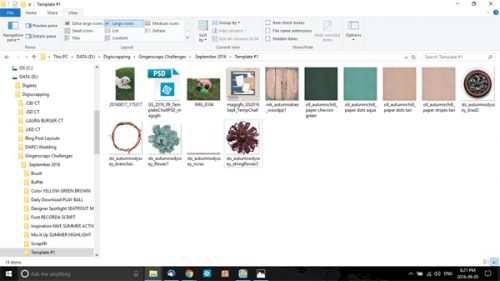 Layout folder