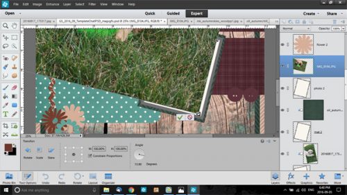 templates for photoshop elements