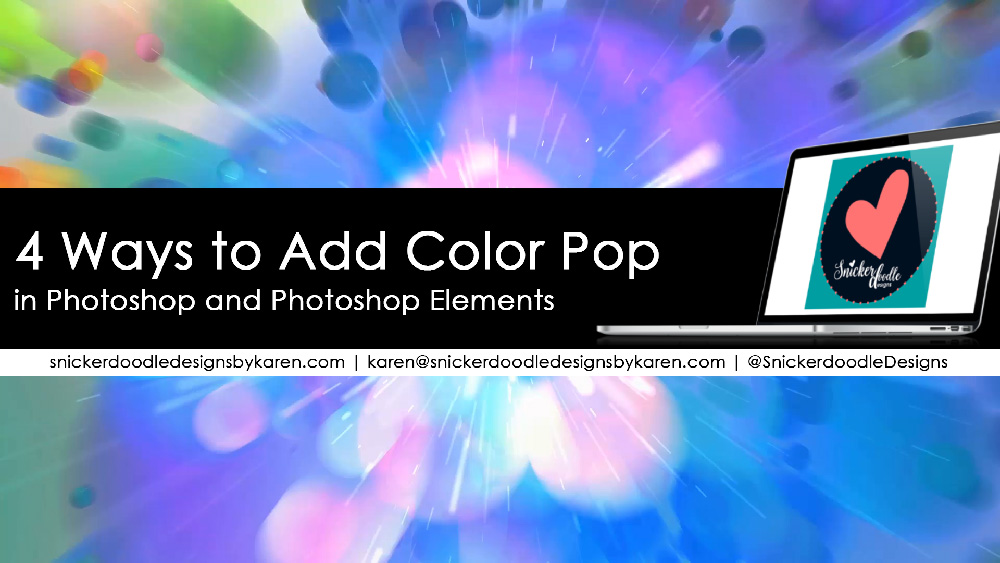 4 ways to add color pop to your digital scrapbook pages Snickerdoodle Designs