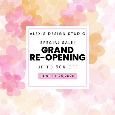 Alexis Design Studio 50% Off!